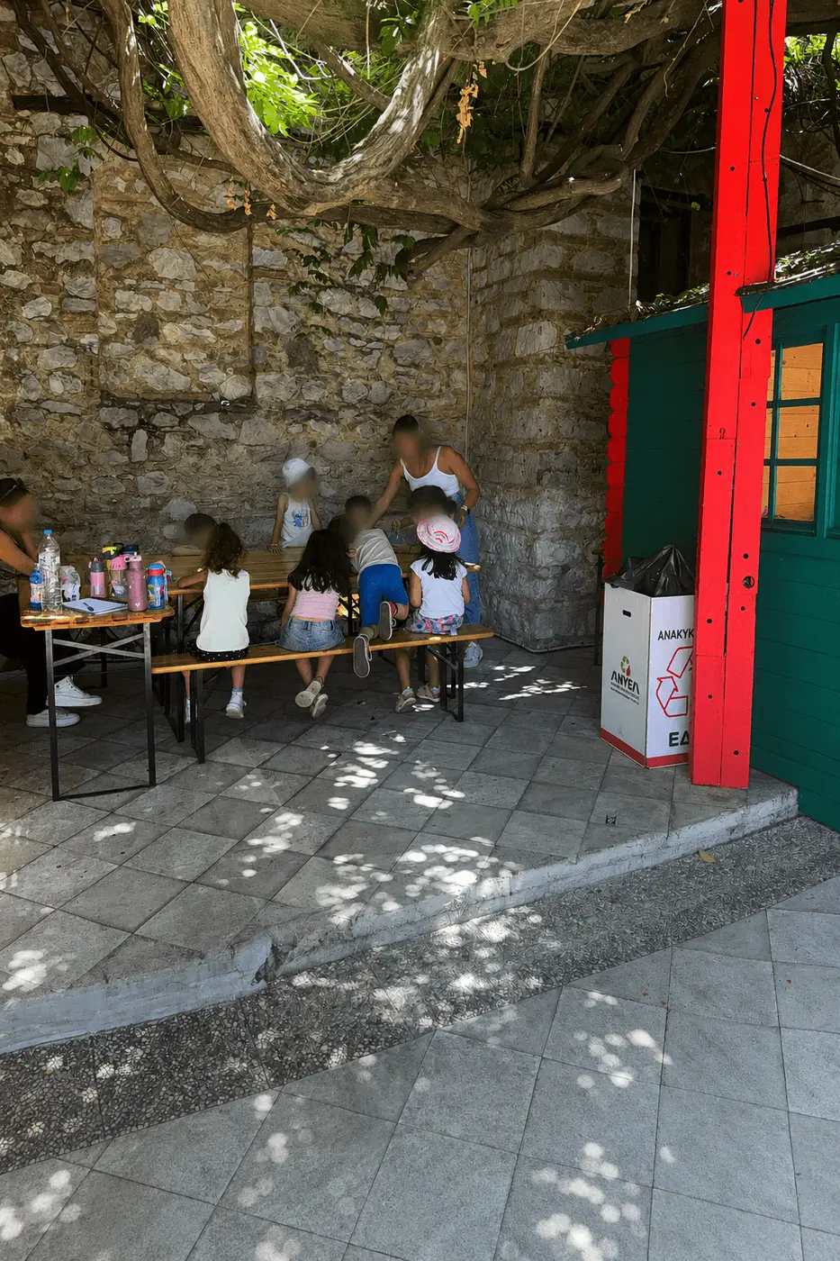 Ομαδικές δράσεις στον σκιερό χώρο